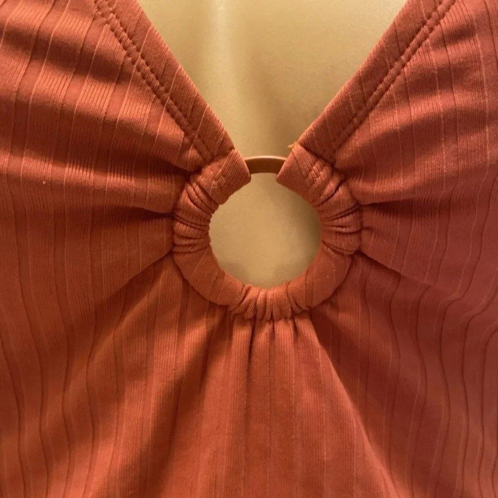 Kona Sol Pumpkin Spice One Piece Swimsuit